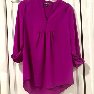 Brixon Ivy Fuschia Blouse Stitch Fix M